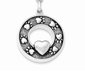 Ash Pendant - Footprints On My Heart - FOMH1