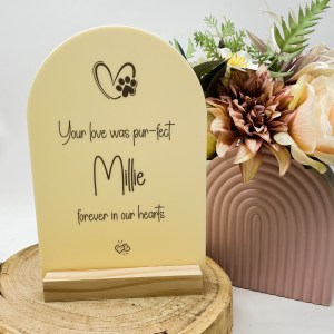 Memorial Plaque – Lived Forever CVG7